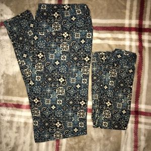 LuLaRoe Mommy & Me Leggings - TC/SM